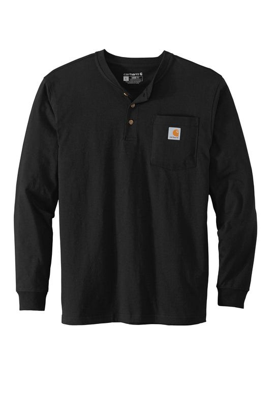 Carhartt® Long Sleeve Henley T-Shirt (Premier Select Sires Logo)