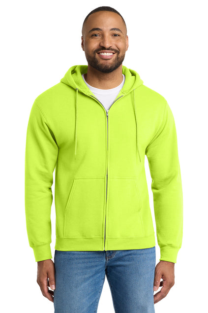 Port & Co™ Essential Fleece Full-Zip Hooded Sweatshirt