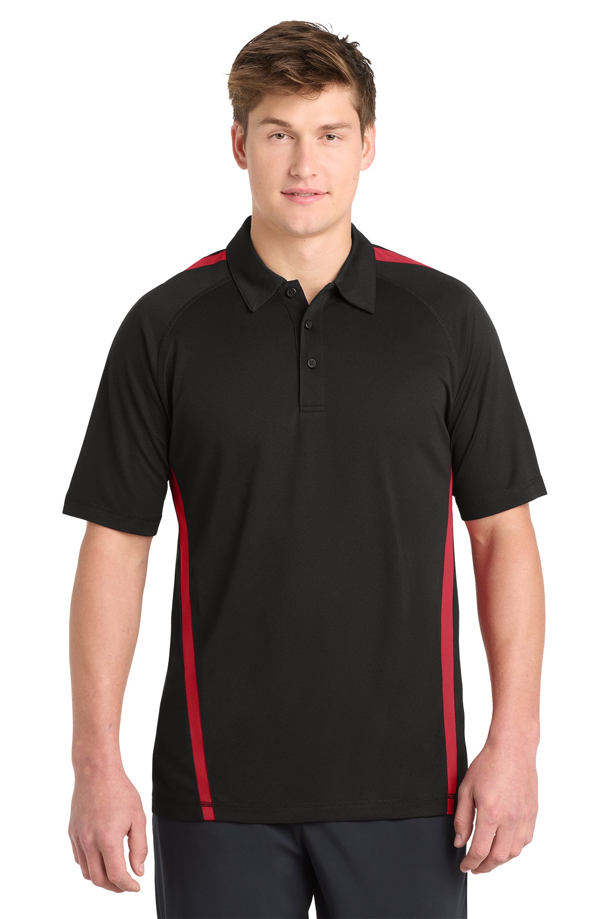 PosiCharge® Micro-Mesh Colorblock Polo