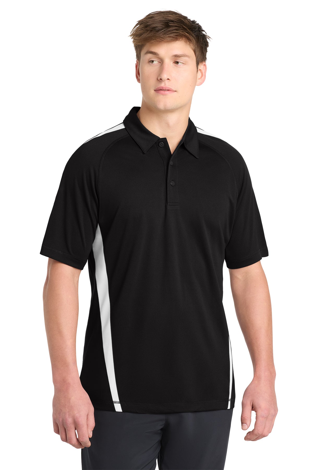 PosiCharge® Micro-Mesh Colorblock Polo