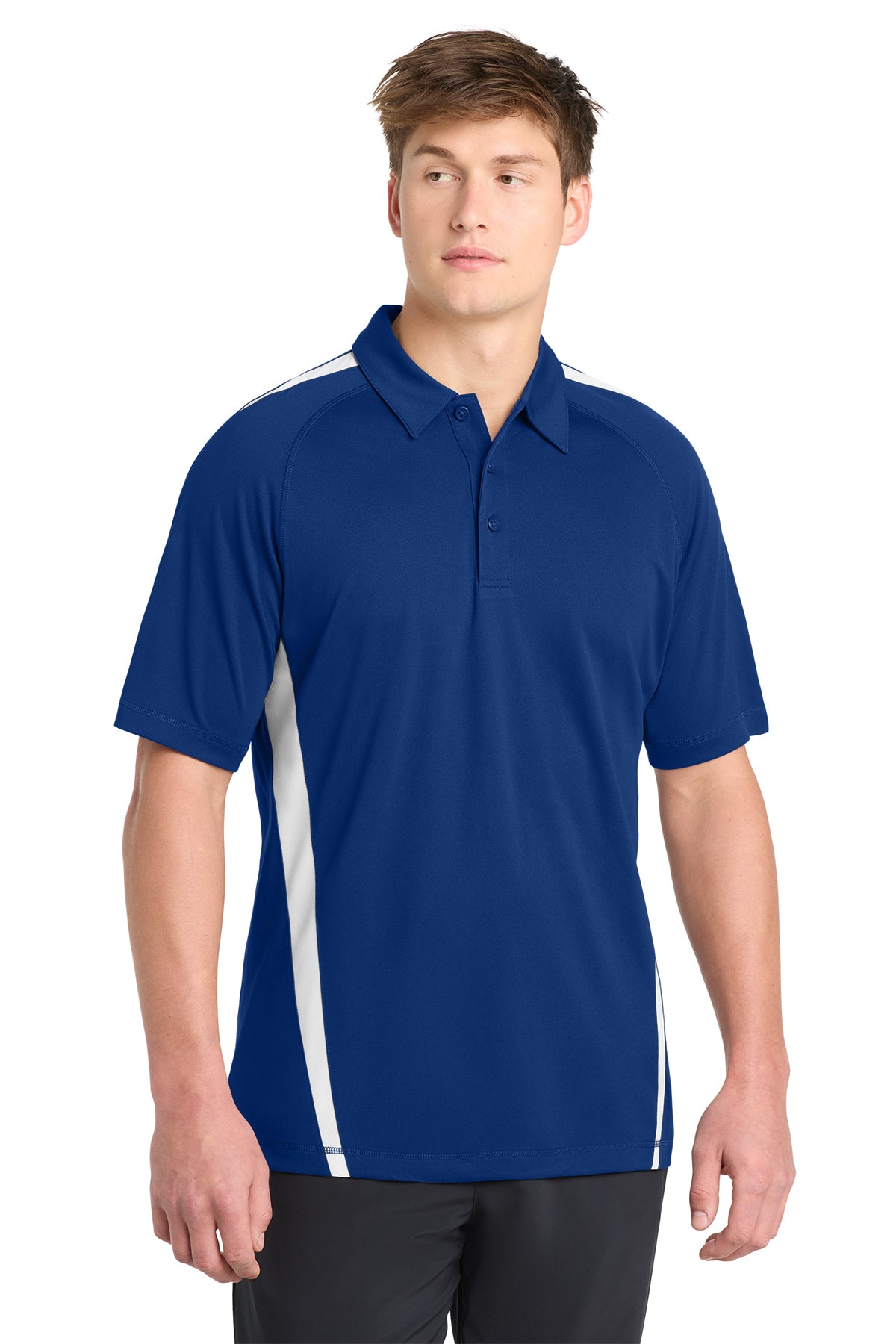 PosiCharge® Micro-Mesh Colorblock Polo
