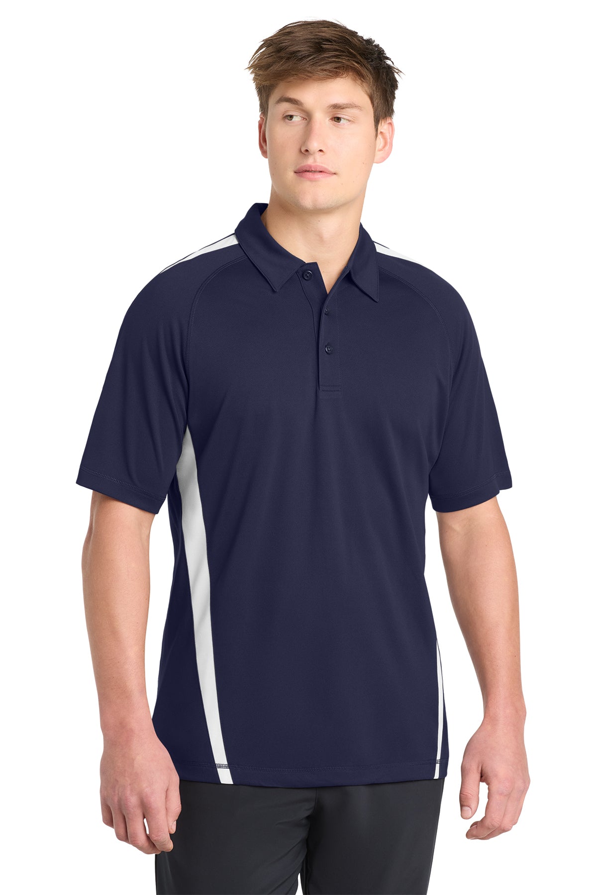 PosiCharge® Micro-Mesh Colorblock Polo