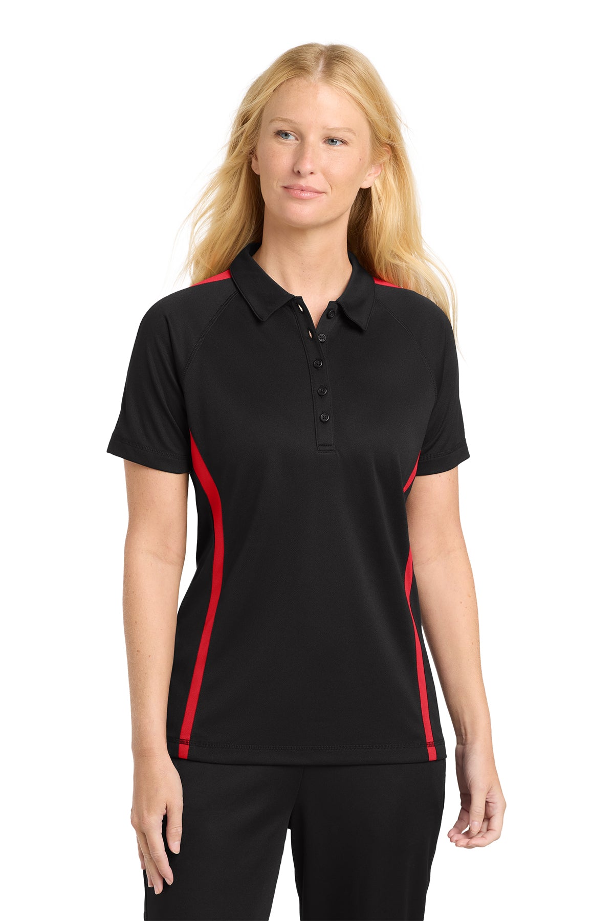 Women's PosiCharge® Micro-Mesh Colorblock Polo