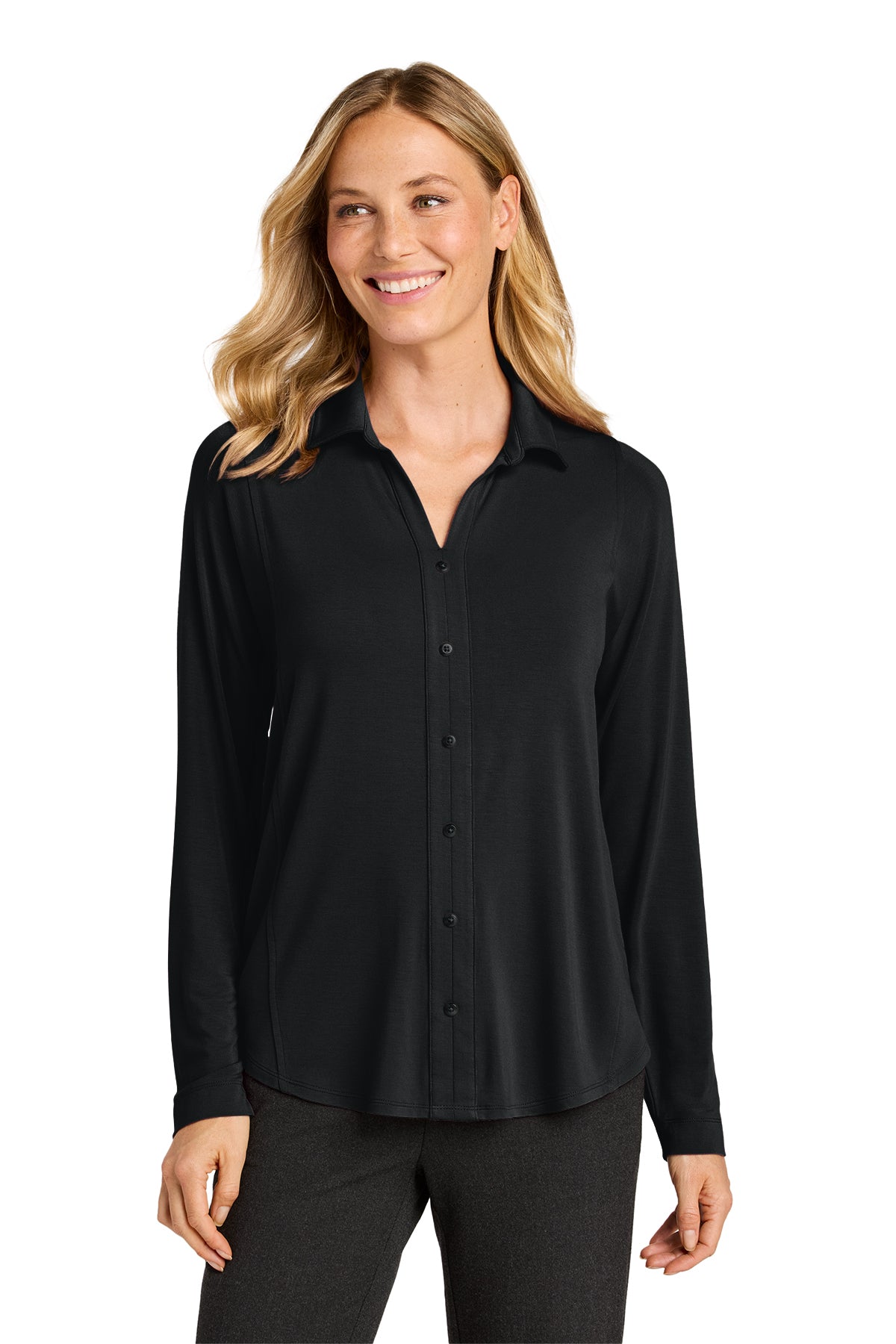 Women’s Luxe Knit Button Tunic