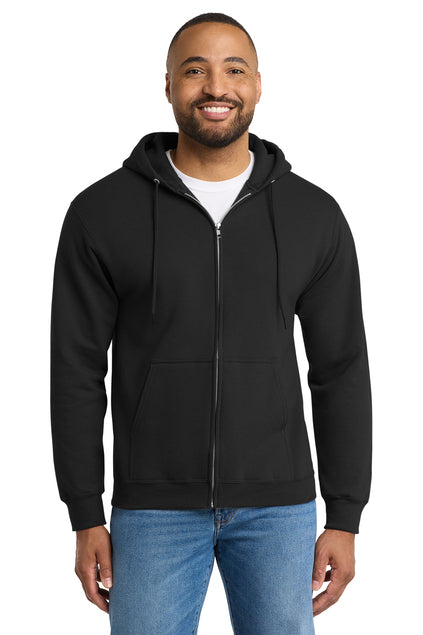 Port & Co™ Essential Fleece Full-Zip Hooded Sweatshirt