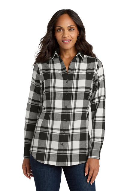 Women's Plaid Flannel Tunic