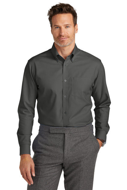 Wrinkle-Free Stretch Nailhead Shirt