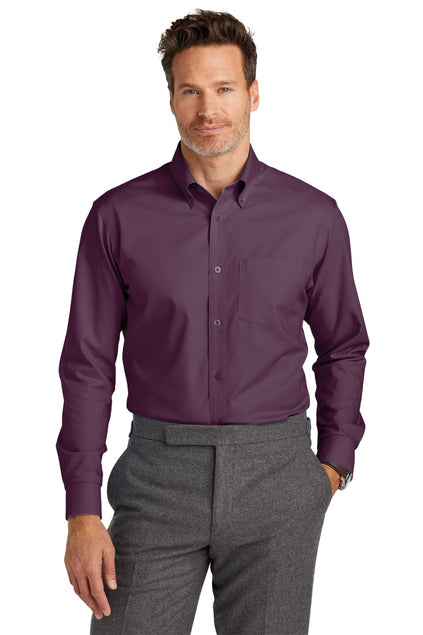 Wrinkle-Free Stretch Nailhead Shirt