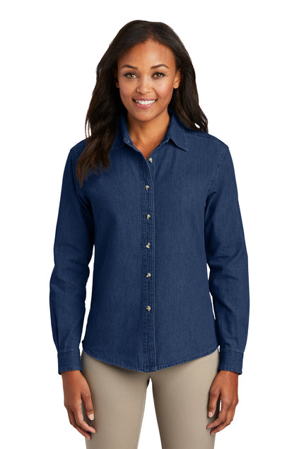 Women's Long Sleeve Value Denim Shirt