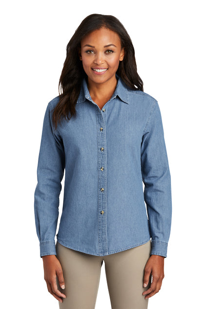 Women's Long Sleeve Value Denim Shirt